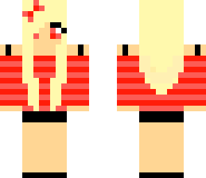 fixed girl with ribbon