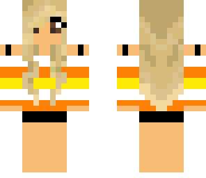 candy corn girl