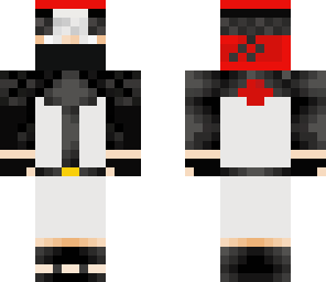 red hair ninja herobrine