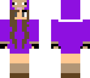 purple sheep hoody