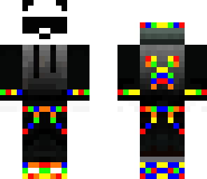 ganster rainbow panda