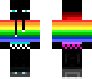 rainbow dj enderman
