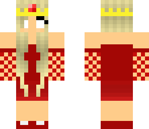 herobrine red prom girl