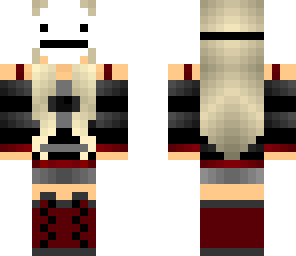 girl with a mask 