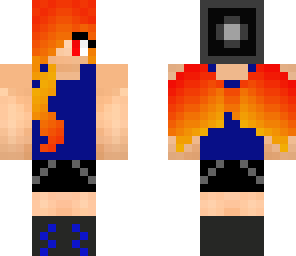 emo fire angel