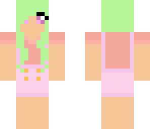 green and pink