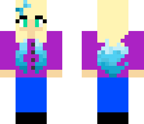 simple winter girl