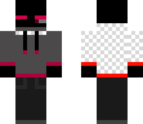 enderman in a hoodie