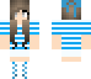 white and blue