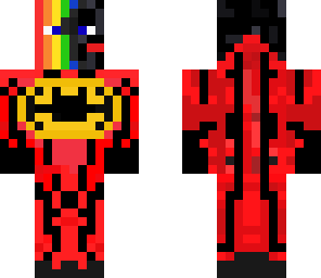 chaoticrainbowz on youtube's  my new skin