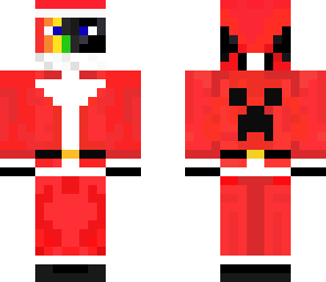 chaoticrainbowz on youtube's  my christmas skin