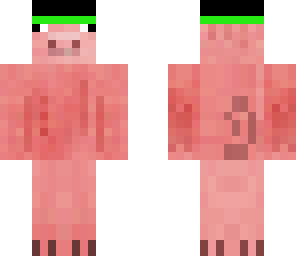 pig with fendora