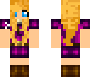 purple girl