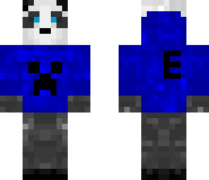 blue panda