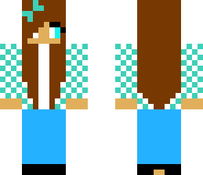 cute blue girl