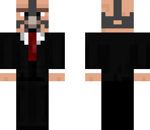 bane in a suit