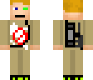 kevin the ghostbuster with gear