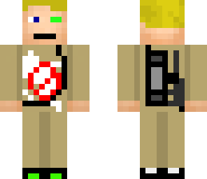 chris the ghostbuster with gear