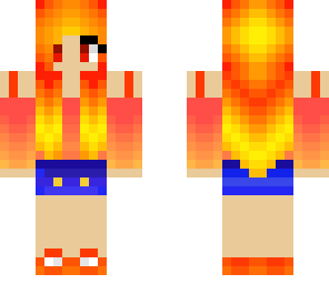 fire girl werewolf