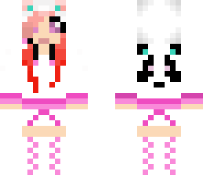 gamer girl panda hoddi