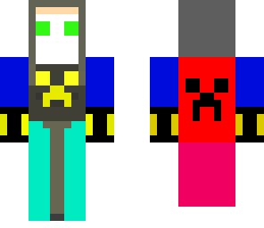 awesome guy with creeper cape