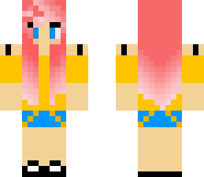 pink haired budder girl