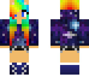 rainbow girl