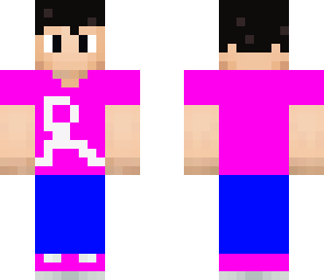 cancer supporter dark hair