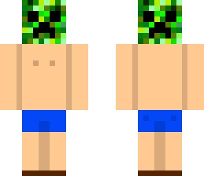 creeper-headed man