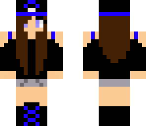 black and blue pokemon trainer