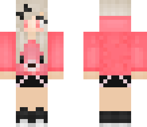 pink bear girl