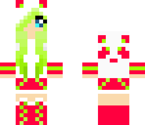 green panda