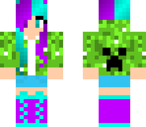 cute creeper girl