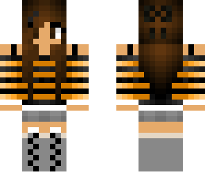 orange girl skin 