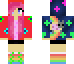 edited nyan cat grl