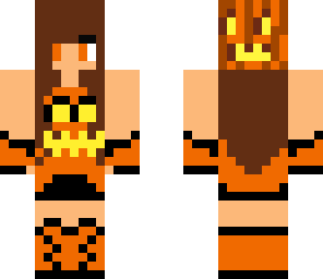 jack-o-lantern girl