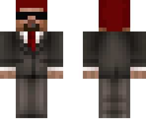 suit red head