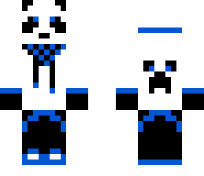 blue panda