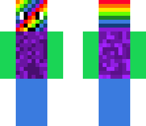 rainbow dj man 