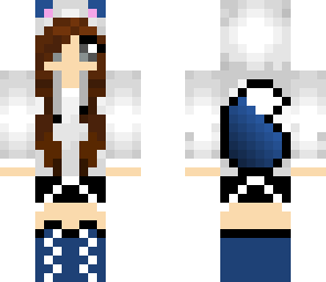 blue wolf girl