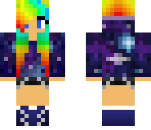 rainbow girl