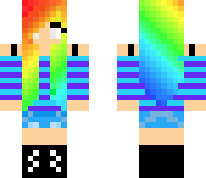 my skin with herobrine eyes