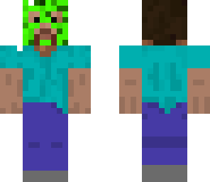 req halloween skin mask man