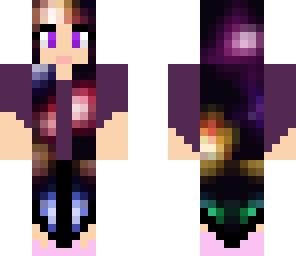 dark haired girl in an outfit