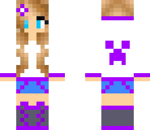 purple creeper girl