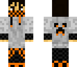 black and orange bandit