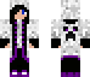 fixed purple robe