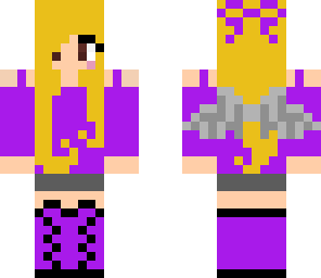 purple girl