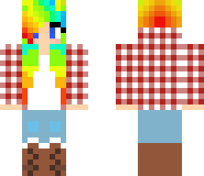 rainbow cowgirl