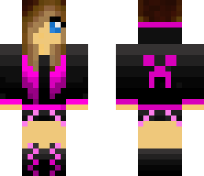 creeper girl pink